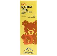 Last inn bildet i Galleri-visningsprogrammet, Nordaid D-Spray 10 Baby oral D-vitaminspray
