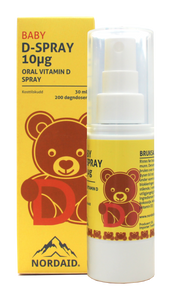 Nordaid D-SPRAY 10 Baby oral D-vitaminspray