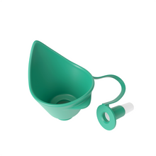 Last inn bildet i Galleri-visningsprogrammet, Ezy-Drop. Øyedråpestøtte/dråpedrypper. Holder øyedråpeflasken i riktig posisjon, slik at en unngår søl og unøyaktig dosering.