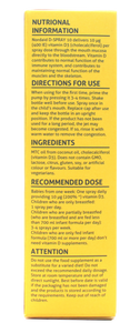 Nordaid D-SPRAY 10 Baby oral D-vitaminspray